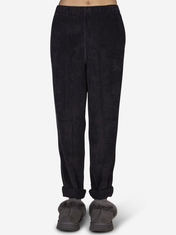 AMERICAN VINTAGE Pantaloni in velluto a coste antracite grigio