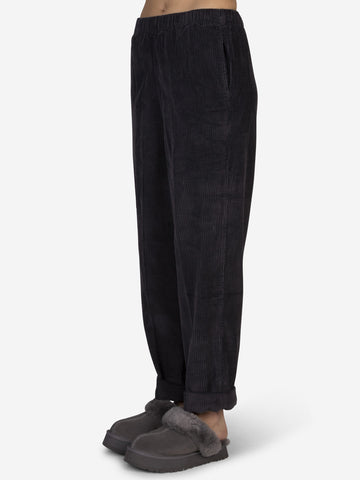 AMERICAN VINTAGE Pantaloni in velluto a coste antracite grigio