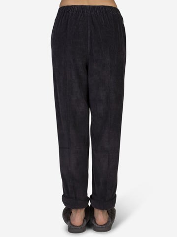 AMERICAN VINTAGE Pantaloni in velluto a coste antracite grigio