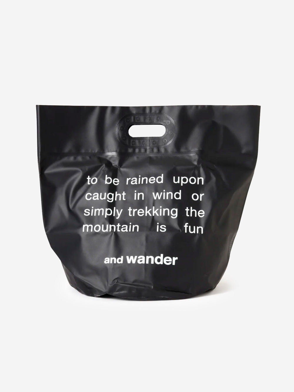 AND WANDER Storage Bucket Bag nera waterproof (35 l) Nero Urbanstaroma
