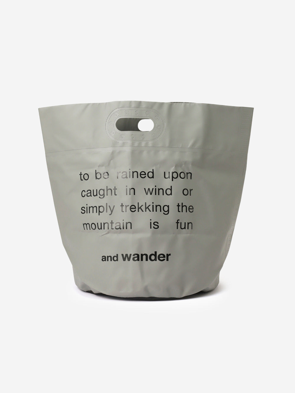 AND WANDER Storage Bucket Bag grigia waterproof (35 l) Grigio Urbanstaroma