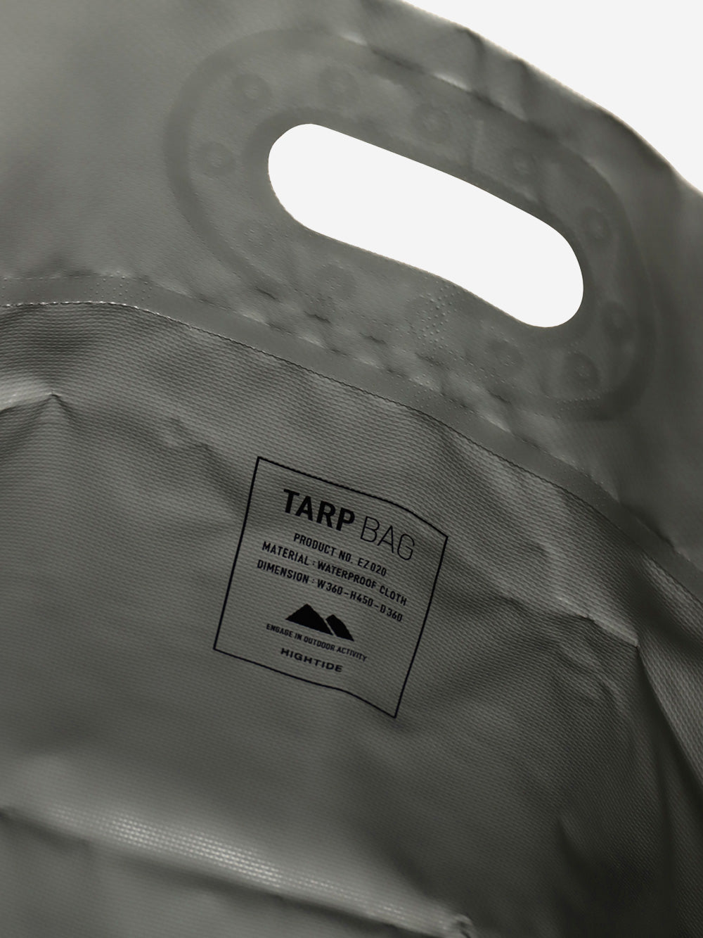 AND WANDER Storage Bucket Bag grigia waterproof (35 l) Grigio Urbanstaroma