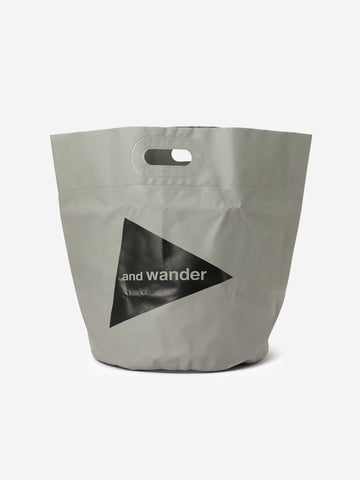 AND WANDER Storage Bucket Bag grigia waterproof (35 l) Grigio