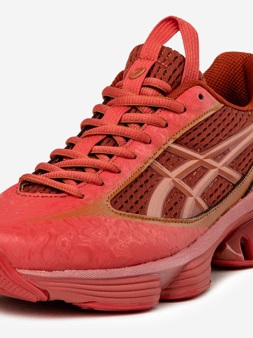 ASICS US6-S Gel-Kinetic Fluent Curated style by Kiko Kostadinov Studio rosse Rosso