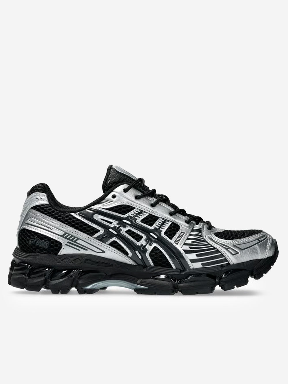 ASICS Gel Kayano 12.1 nere e grigie Nero argento Urbanstaroma