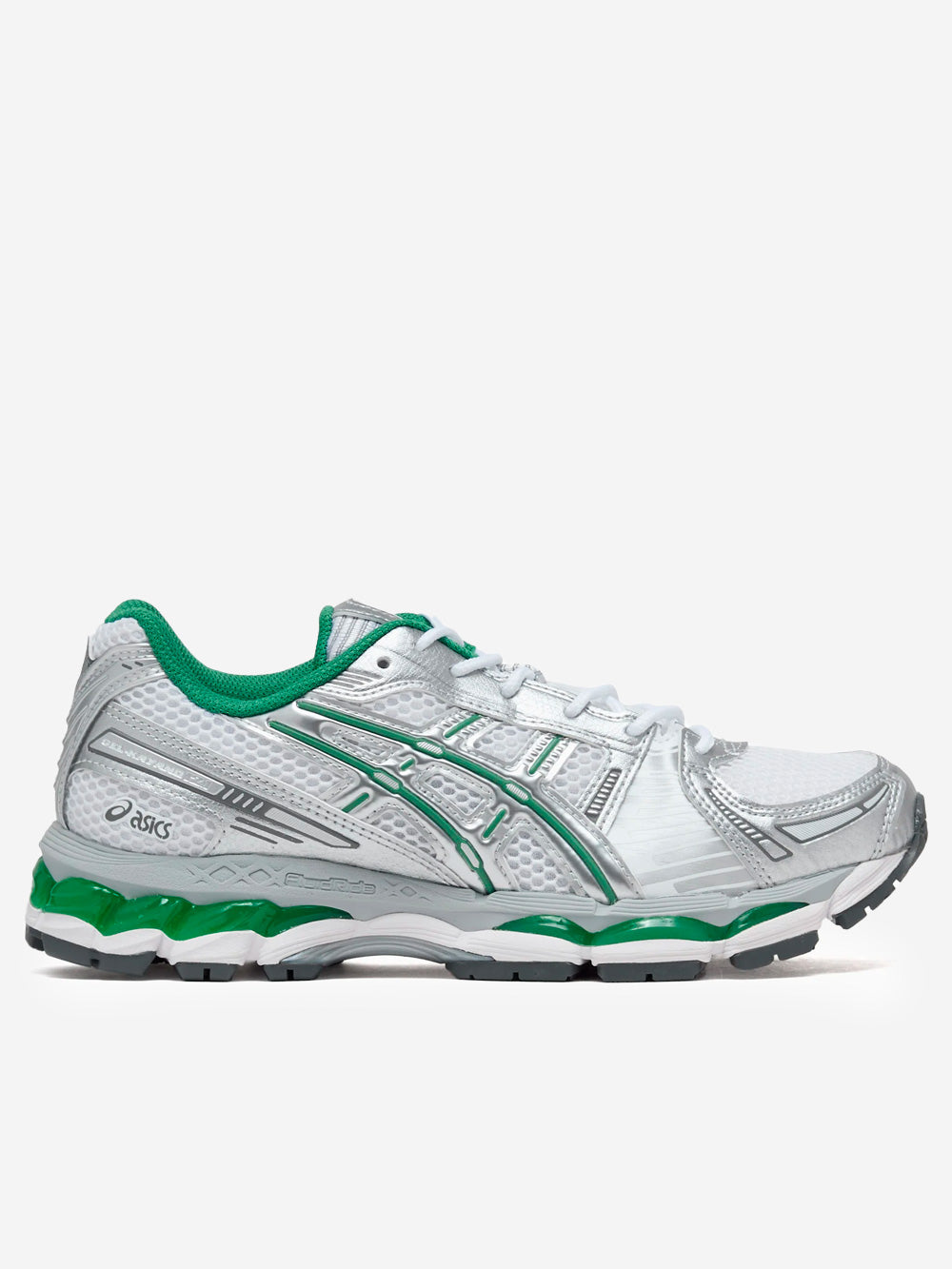 ASICS Gel Kayano 12.1 bianche, argento e verdi argento Urbanstaroma