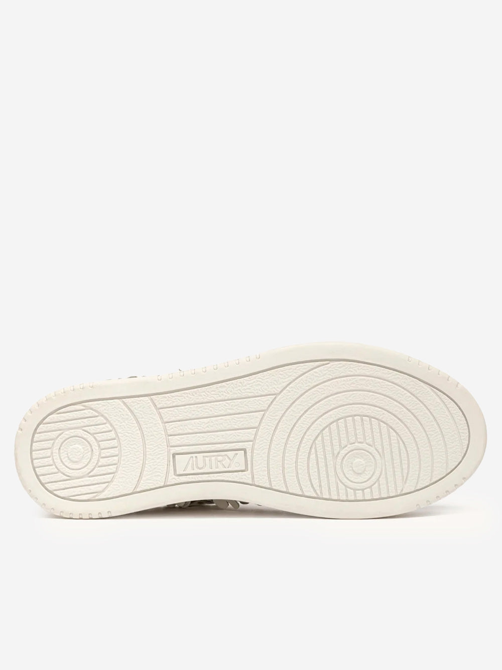 AUTRY W Medalist Low 'Blooming' in pelle verniciata bianca Bianco Urbanstaroma