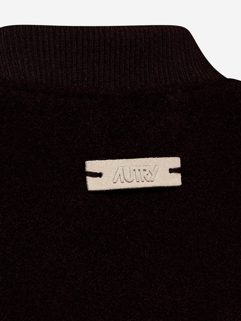 AUTRY Gilet in panno unisex bordeaux Bordeaux Urbanstaroma