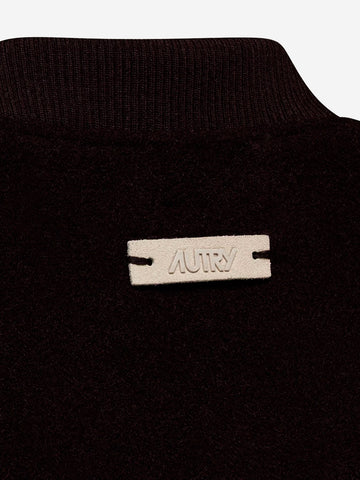 AUTRY Gilet in panno unisex bordeaux Bordeaux