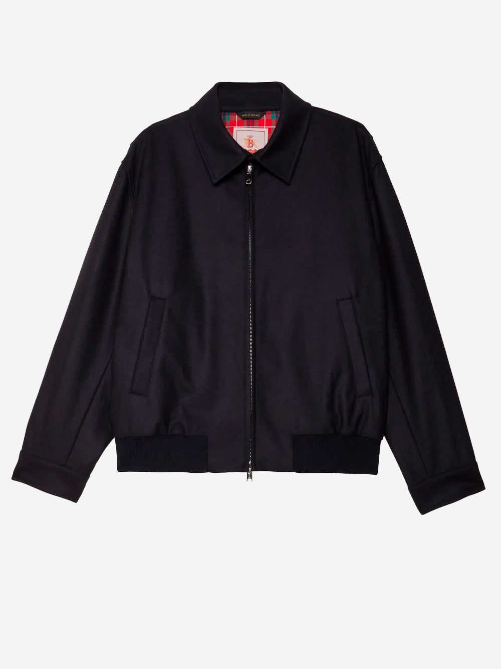 BARACUTA Giacca G18 Melton blu Blu Urbanstaroma