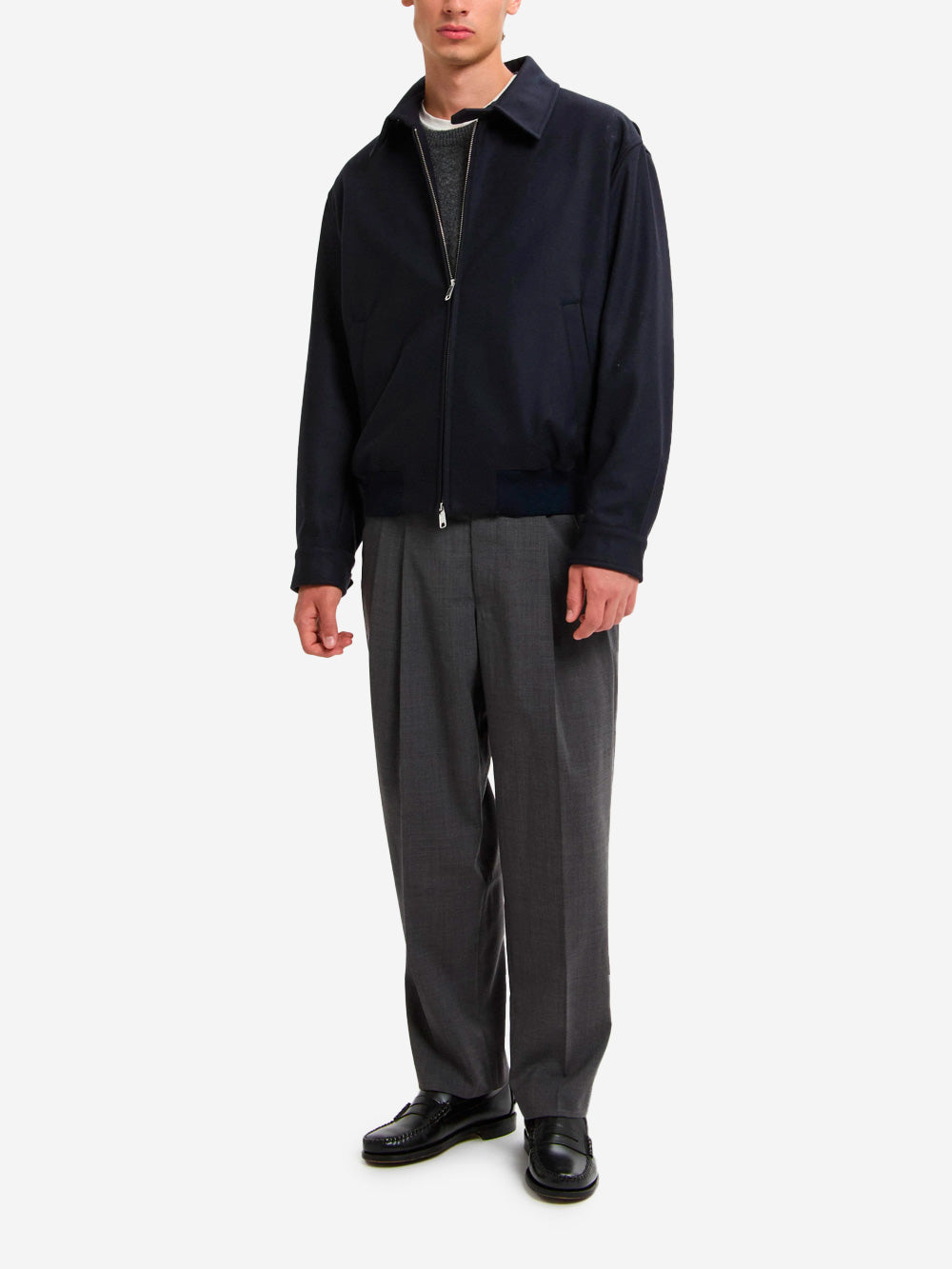 BARACUTA Giacca G18 Melton blu Blu Urbanstaroma