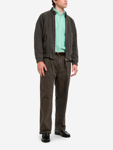 BARACUTA Giacca G9 in tela tinta in capo nera Nero