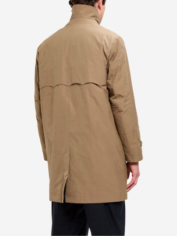 BARACUTA Trench beige G10 Detachable con patta antivento Beige