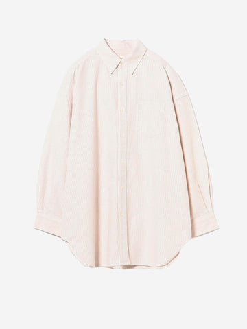 Chemise à rayures Big BD avec boutonnière dans le dos