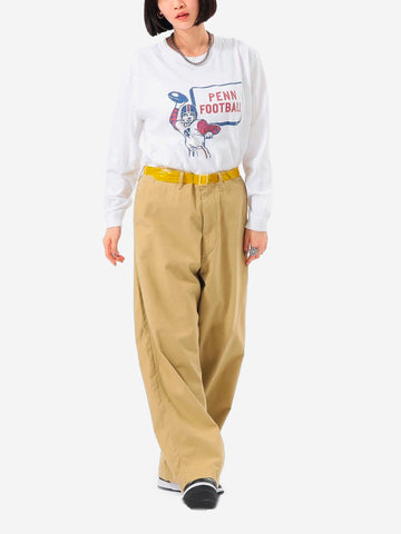 Pantalon chino à jambe large