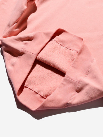 Felpa girocollo Raised Back rosa