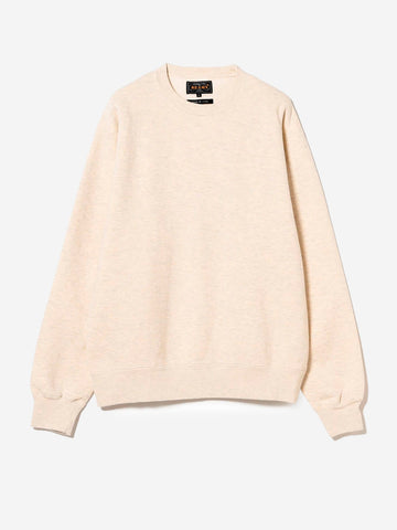 Felpa girocollo Raised Back beige