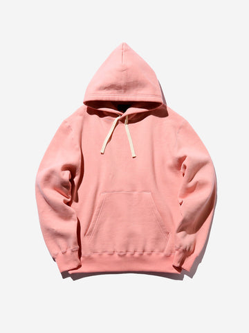 Sweat Pullover Hoodie Raised Back rosa