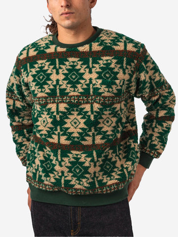 Boa Jacquard Crew Pullover