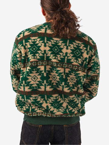 Boa Jacquard Crew Pullover