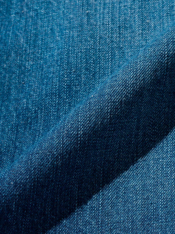 Jeans cimosati 5 tasche blu used