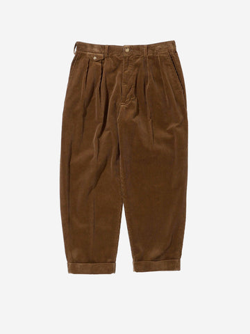 Braune Kordhose mit 2 Bundfalten