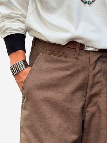 Pantalón militar de sarga iridiscente