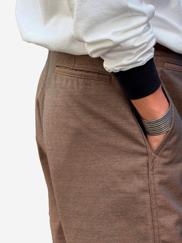 Pantalón militar de sarga iridiscente