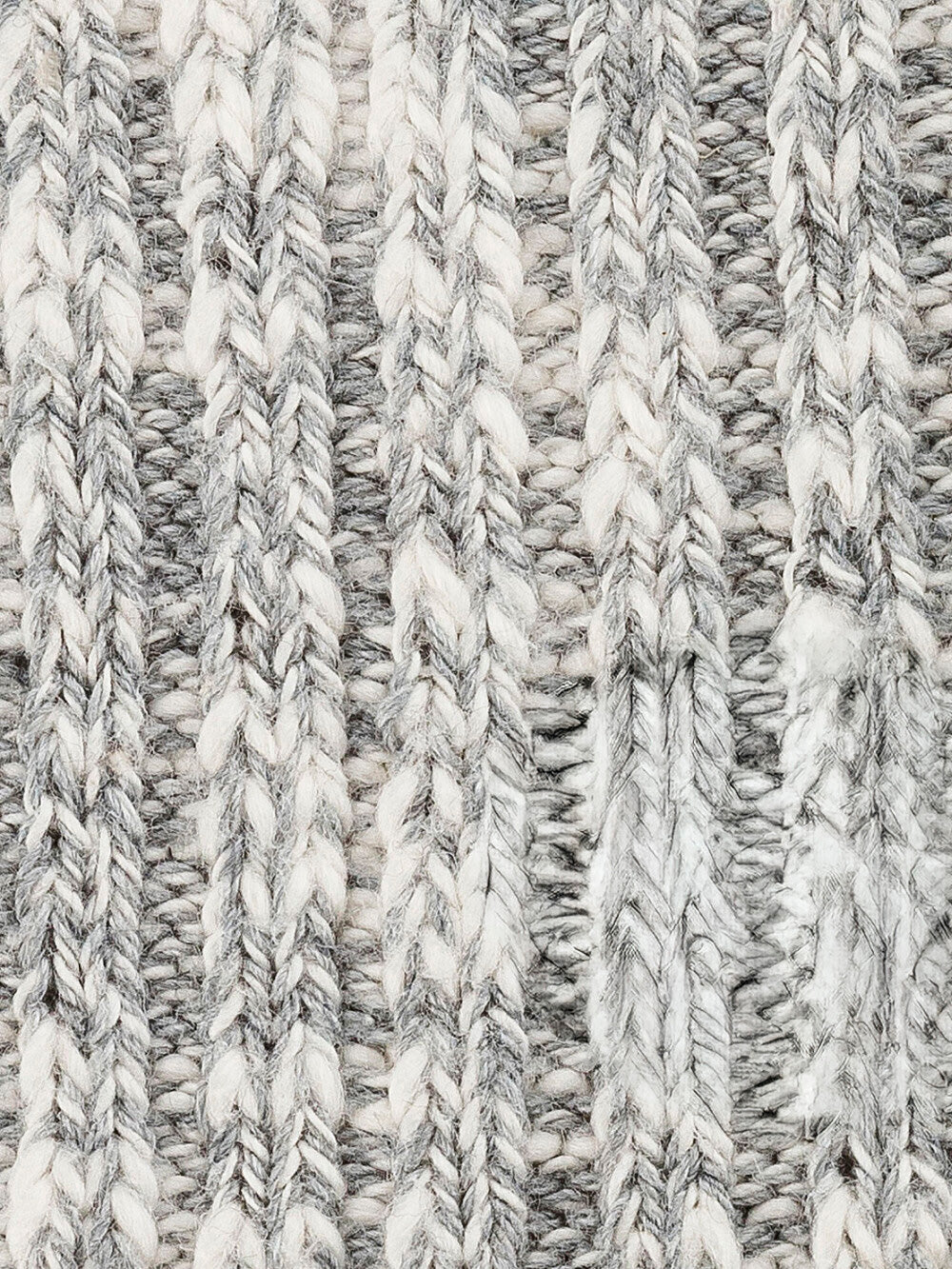 BIRKENSTOCK Calze Cotton Slub bianco e grigio Grigio Urbanstaroma