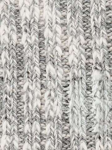 BIRKENSTOCK Calze Cotton Slub bianco e grigio Grigio