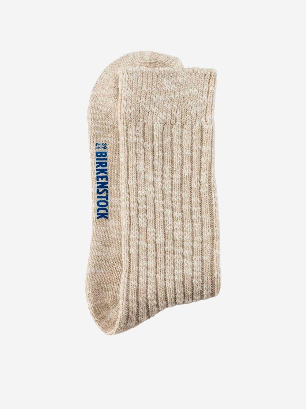 BIRKENSTOCK Calze Cotton Slub bianco e beige Beige Urbanstaroma