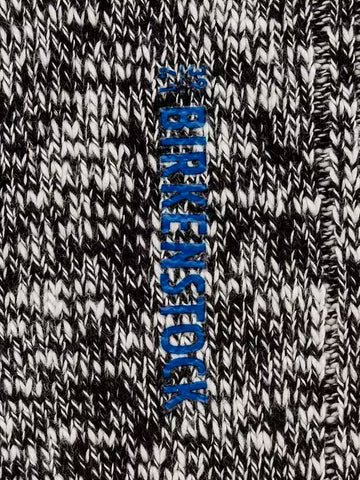 BIRKENSTOCK Calze Cotton Slub nero e grigio Grigio