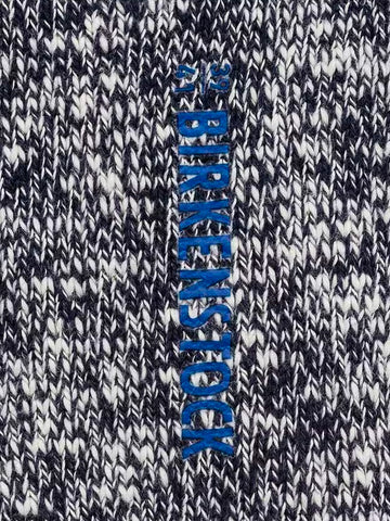 BIRKENSTOCK Calze Cotton Slub blu e bianco Blu