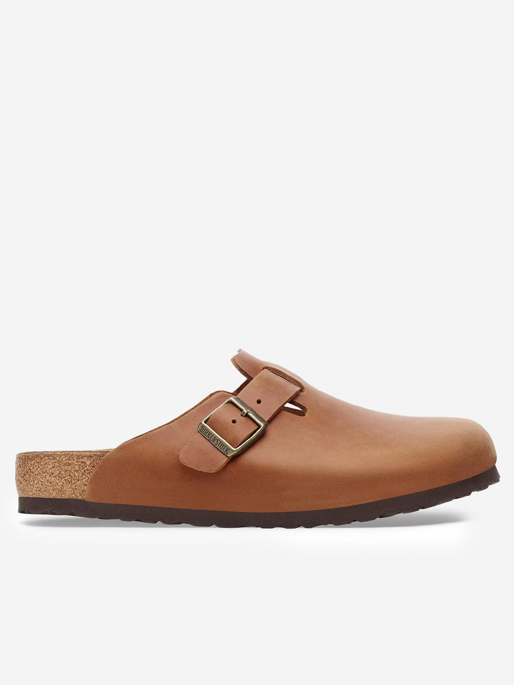 BIRKENSTOCK Sandali Boston in pelle oliata cognac Marrone Urbanstaroma