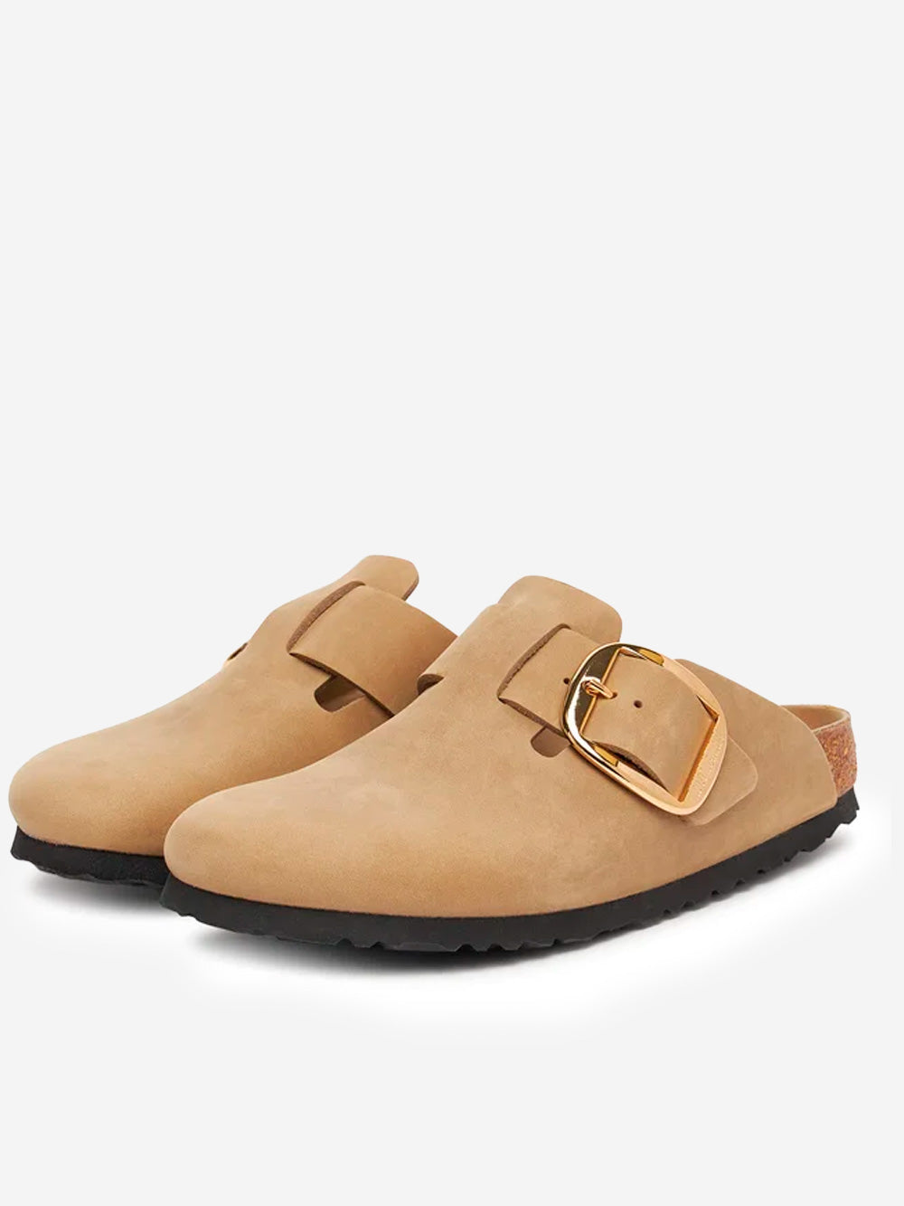 BIRKENSTOCK Boston Big Buckle in pelle oliata marrone tabacco Tobacco Urbanstaroma