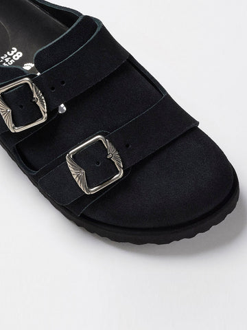 BIRKENSTOCK 1774 222 West suede Exq 1774 Nero