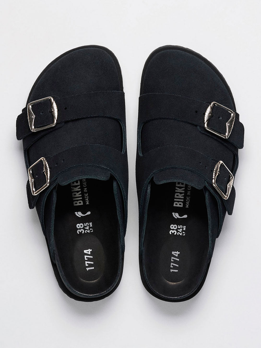 BIRKENSTOCK 1774 222 West suede Exq 1774 Nero Urbanstaroma