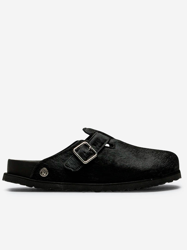 BIRKENSTOCK 1774 Boston EXQ in black pony skin 1031927 | Urbanstaroma