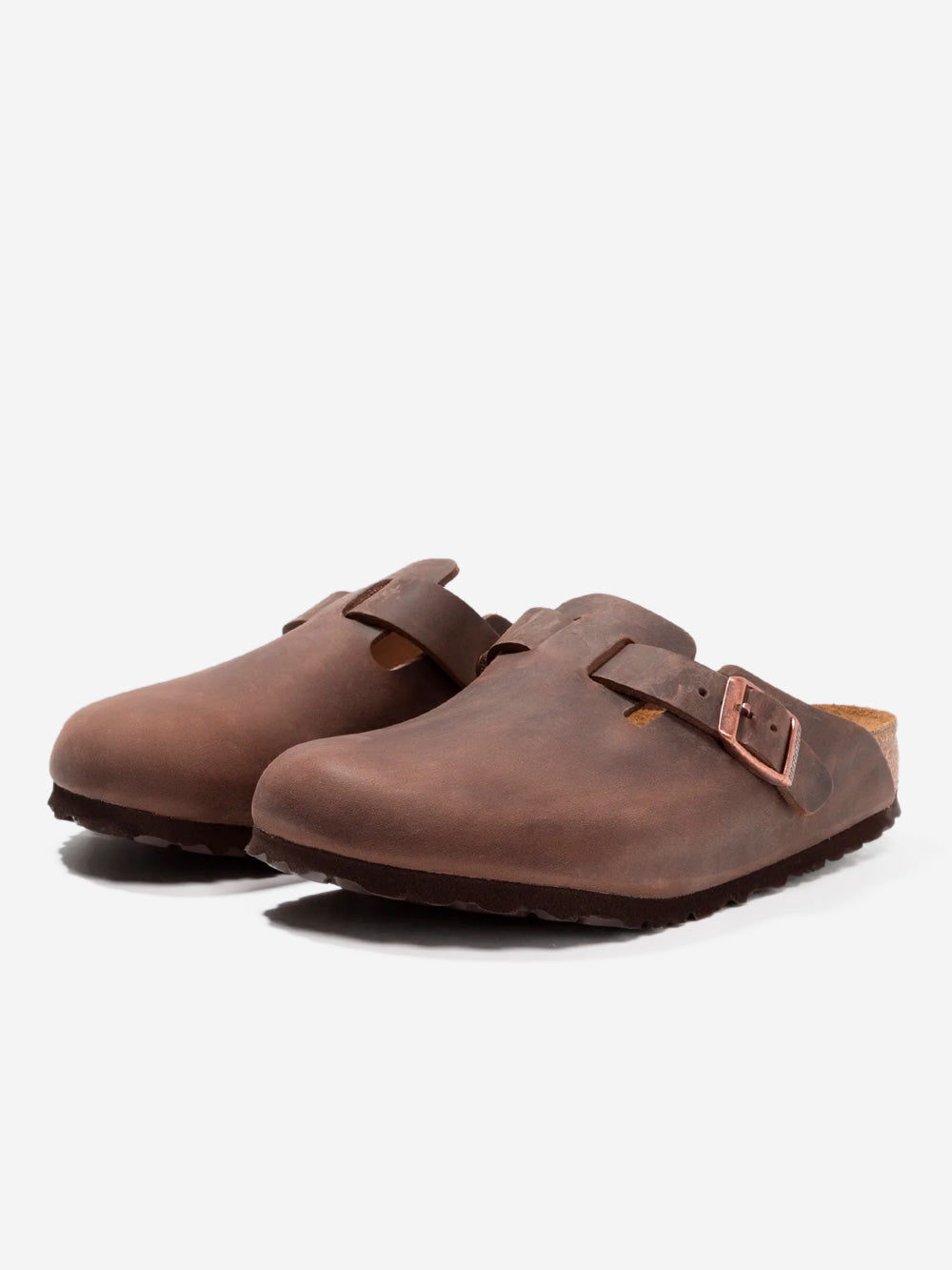 BIRKENSTOCK Boston Habana pelle oliata Marrone Urbanstaroma