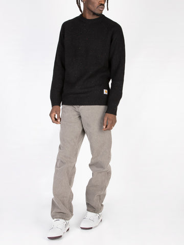 CARHARTT WIP Maglione in misto lana nero 'Anglistic' Nero