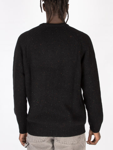 CARHARTT WIP Maglione in misto lana nero 'Anglistic' Nero