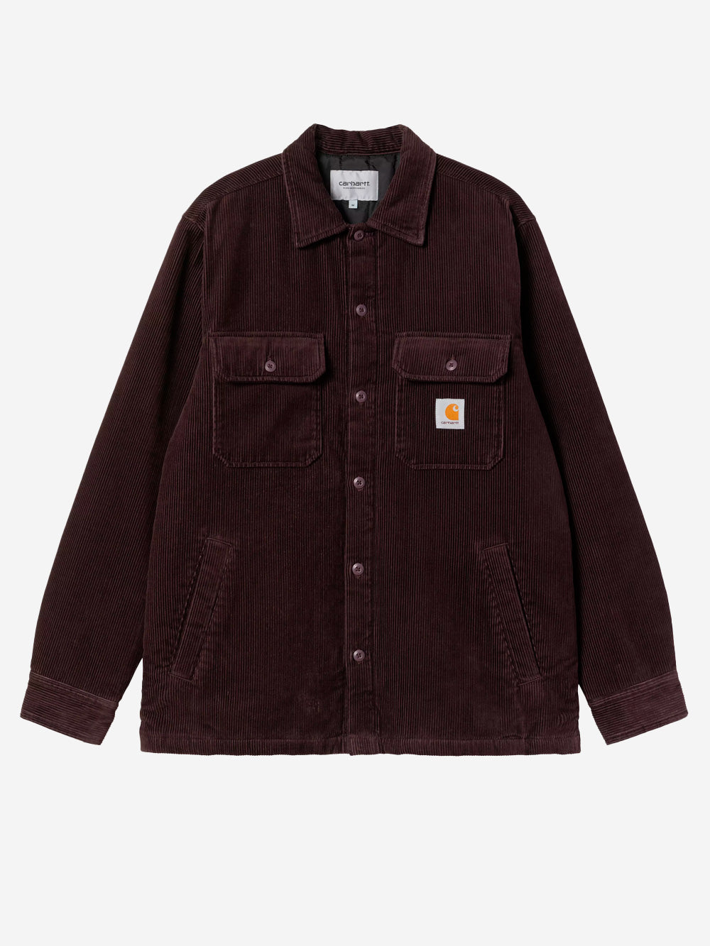 CARHARTT WIP Overshirt foderata 'Whitsome' palissandro Prugna Urbanstaroma