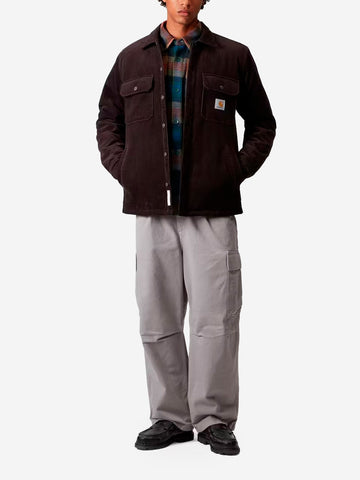 CARHARTT WIP Overshirt foderata 'Whitsome' palissandro Prugna