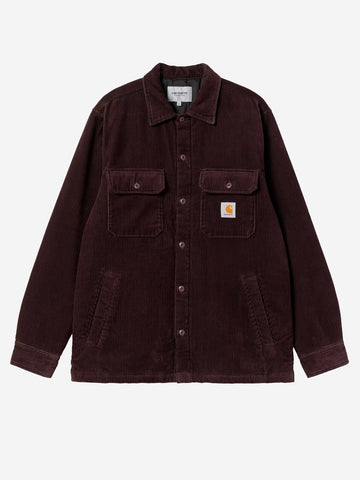 CARHARTT WIP Overshirt foderata 'Whitsome' palissandro Prugna