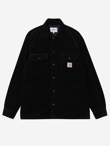 CARHARTT WIP Overshirt foderata Whitsome nera Nero