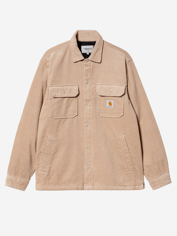 CARHARTT WIP Overshirt foderata Whitsome beige Beige