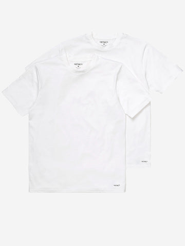 CARHARTT WIP T-shirt girocollo Standard bianche (x2) Bianco