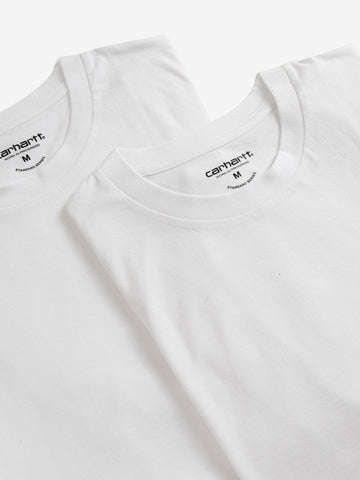 CARHARTT WIP T-shirt girocollo Standard bianche (x2) Bianco