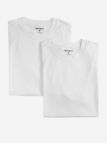 CARHARTT WIP T-shirt girocollo Standard bianche (x2) Bianco
