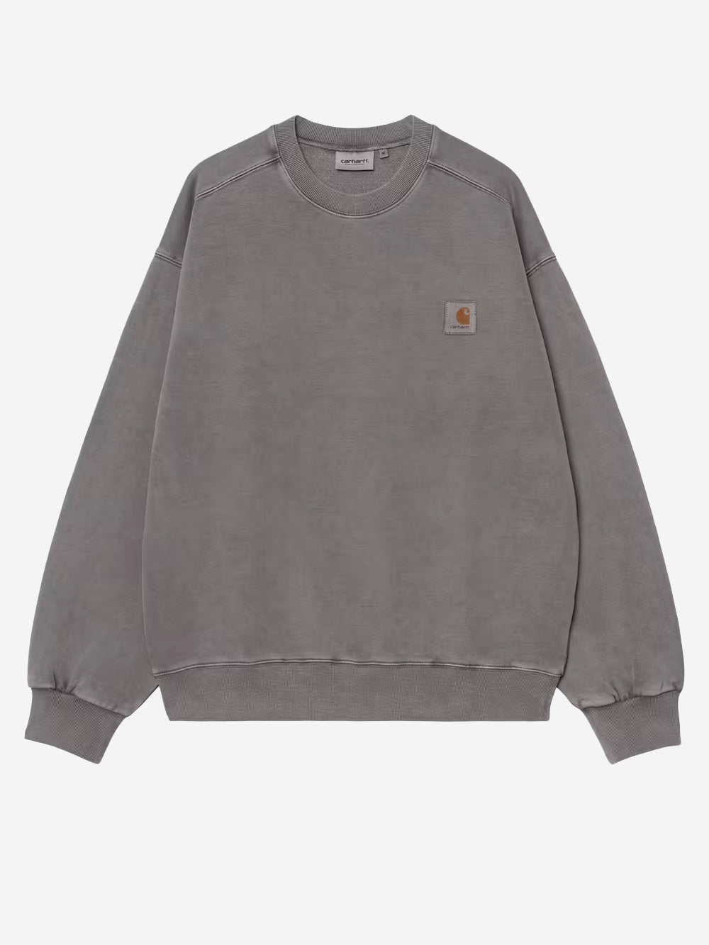 CARHARTT WIP Felpa nera tinta in capo 'Vista' Nero Urbanstaroma